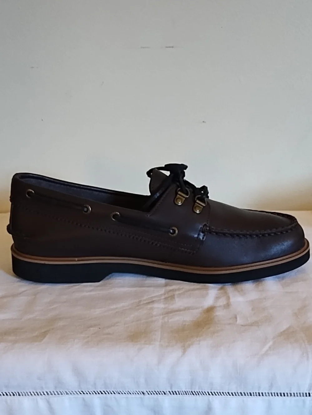 SPERRY SHOES - MEN'S-DARK BROWN, SZ 12 - NEW IN BOX